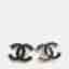 Chanel CC Logo Black/Gold earrings