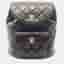 Chanel Vintage Duma Medium Black Lambskin Leather Backpack Bag