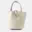 Hermes Picotin Lock 18 Craie Taurillon Clemence Leather Tote Bag