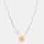 Dior Heart Crystals Gold Tone Necklace