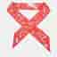Herm&egrave;s Multicolor/Red Twilly scarf