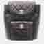 Chanel Duma Medium Black Quilted Lambskin Leather Drawstring Backpack Bag