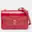 Bvlgari Serpenti Forever Small Rose Red Patent Leather Flap Shoulder Bag