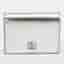 Gucci GG Marmont Flap Silver Glossy Leather Card Case