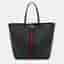 Balenciaga x Gucci The Hacker Project Black/Dark Grey Canvas and Leather Tote