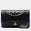 Chanel Jumbo Classic Flap Black Lambskin Gold Hardware Double Flap Shoulder Bag