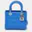 Dior Lady Dior Blue Cannage Leather Tote