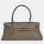 Hermes Shoulder Kelly 42 Etoupe Clemence Leather Shoulder Bag