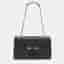 Gucci Emily Medium Black Microguccissima Leather Shoulder Bag
