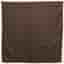 Fendi Brown Zucca Print Silk Fendirama Foulard Scarf