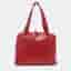 Chanel Red Leather  Timeless CC Medium Tote Bag