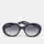 Chlo&eacute; Black Gradient CH0221S Frame Round Sunglasses