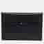 Giuseppe Flap Zanotti Black Croc Embossed and Leather Slim Clutch