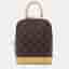 Louis Vuitton Alma Backpack Monogram Canvas Brown Monogram Canvas Mini Backpack Bag