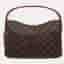 Louis Vuitton Slouchy PM Brown Monogram Canvas Shoulder Bag