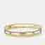 Messika Move Romane Diamond 18k Yellow Gold Bracelets S