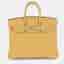 Hermes Birkin Paille Togo Leather Size 25