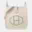 Hermes Evelyne TPM Craie Taurillon Clemence Leather Shoulder Bag
