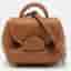 Pol&egrave;ne Num&eacute;ro Un Micro Camel Leather Crossbody Bag