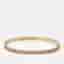 Cartier Love Diamond 18k Rose Gold Small Model Bangle Bracelet 16