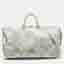 Louis Vuitton Keepall Bandouli&egrave;re 50 Stone Grey Damier Salt Canvas Duffel Bag