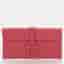 Hermes Jige Elan 29 Rose Lipstick Evercolor Calfskin Leather Clutch Bag