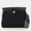 Hermes Herbag Zip 20 Noir Toile Canvas Top Handle Bag