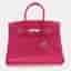 Hermes Birkin 35 Rose Tyrien Epsom Leather Top Handle Bag
