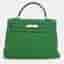 Hermes Kelly 32 Bambou Togo Calfskin Leather Top Handle Bag