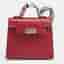 Herm&egrave;s Kelly Twilly Red/Multicolor Bag Charm (Z)