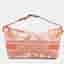 Christian Dior Orange Fabric Travel Nomad Pouch Medium
