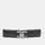 Chanel CC Leather Gold Tone Clip