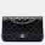 Chanel Jumbo Classic Flap Black Lambskin Leather Shoulder Bag