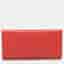 Gucci Red Leather Continental Wallet