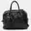 D&G Multi Zip Black Leather Duffel Bag