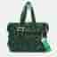 Bottega Veneta Lightweight Webbing Intrecciato Black Parakeet Green Polyamide Men's Boston Bag