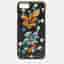 Dolce & Gabbana Black/White Polka Print Leather Crystals Embellished iPhone7 Case