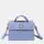 Charriol Esprit Leather LaetitiaFleury One Size Blue Leather Top Handle Bag