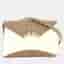 Charriol Coralie Malia One Size Taupe Beige Leather Crossbody Bag