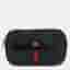 Gucci Black/Navy Blue Suede and Patent Leather Ophidia Belt Bag