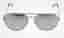Unisex pilot-style metal frame sunglasses-used-surface scratches lenses-25g