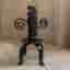 Stumpstake/Stumpastake/Ljusstake i smide, retro Hantverk
