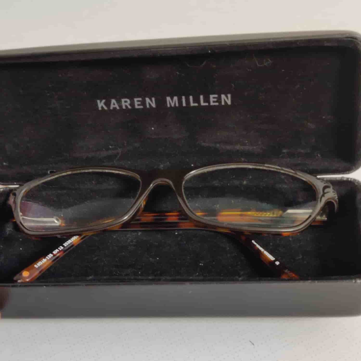 Designer Karen Millen glasögon (dam) med fodral modell KM 12