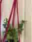 2 cerise amplar handmade / makramé 13-15 cm