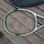 YONEX RD TI 30 Titanium Mesh Tennisracket m fodral silver svart