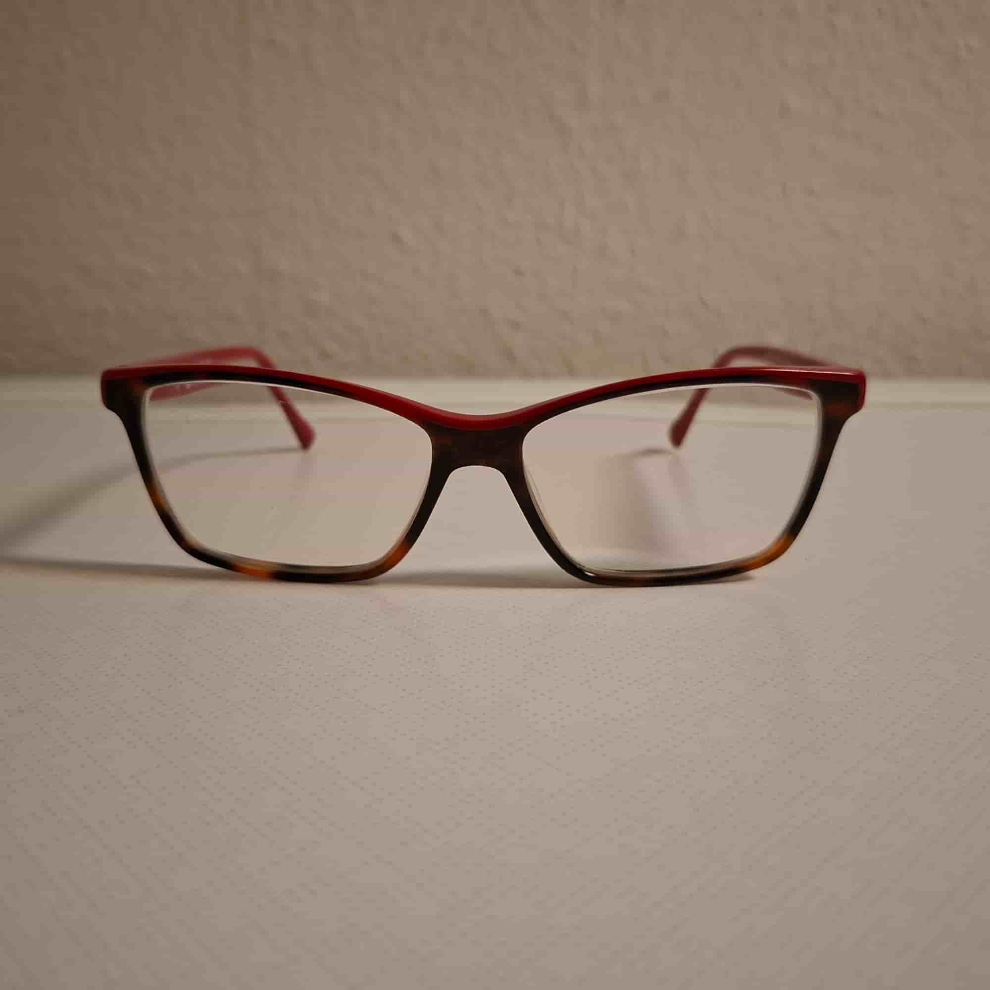XAVIER GARCIA BARCELONA ESTER 01 TORTOISE & RED EYEGLASSES 56-15-135mm