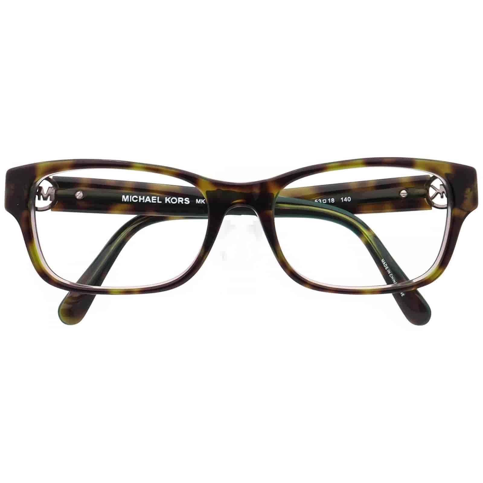 Michael Kors glasögonbågar MK 8001 (Ravenna) 3002 Green Havana 53*18 140