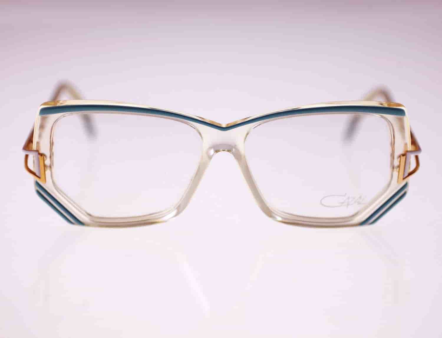 Cazal Mod 176 Col 231 ladies vintage sunglasses with original clear lenses-NEW