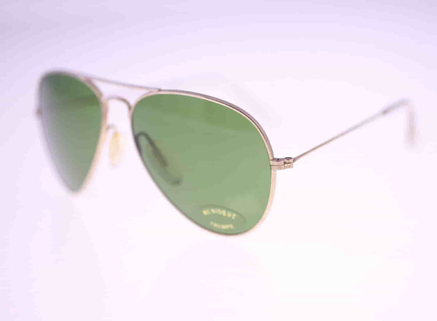 Captain 3577E Mensique Trempe vintage men's pilot-style sunglasses-NEW old stock