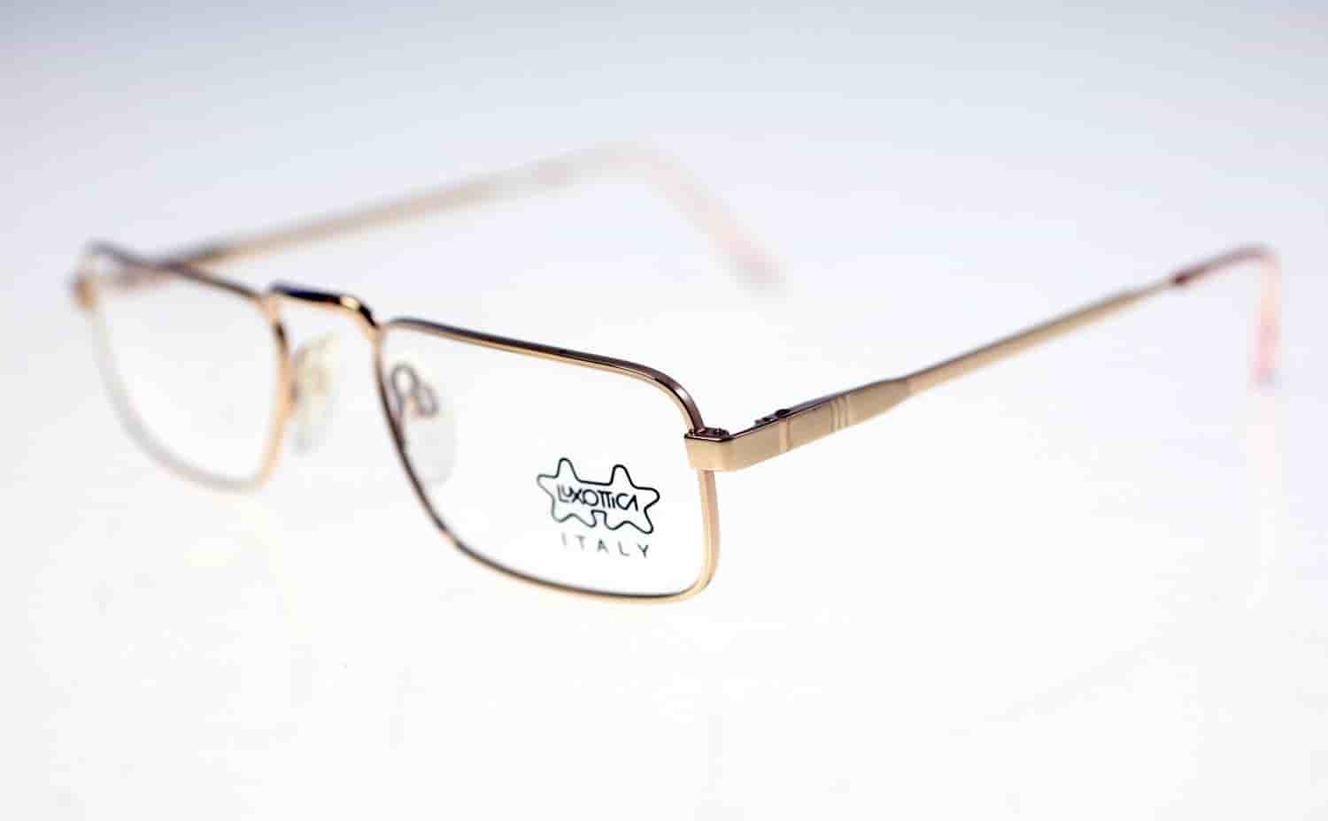 Luxottica 1131 GEP 18k - 145mm men's vintage eyeglasses + original clear lenses